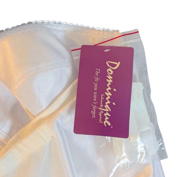 Dominique White Strapless Bustier 40B NWT clean unused store stock - Picture 3 of 14